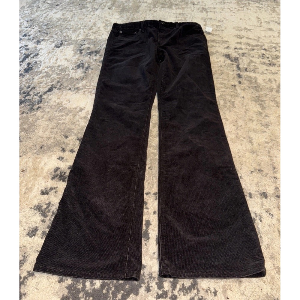 Gap Black Corduroy Perfect Boot Pants Size 29R (29 X 32) Womens New